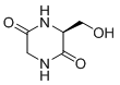 S-3-羟甲基-2，5哌嗪二酮